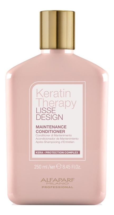 Alfaparf Milano Кератиновый кондиционер для гладкости волос Keratin Therapy Lisse Design Maintenance Conditioner 250ml