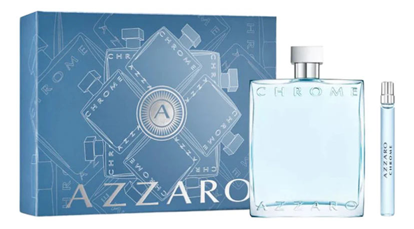 azzaro chrome set 200 + 10