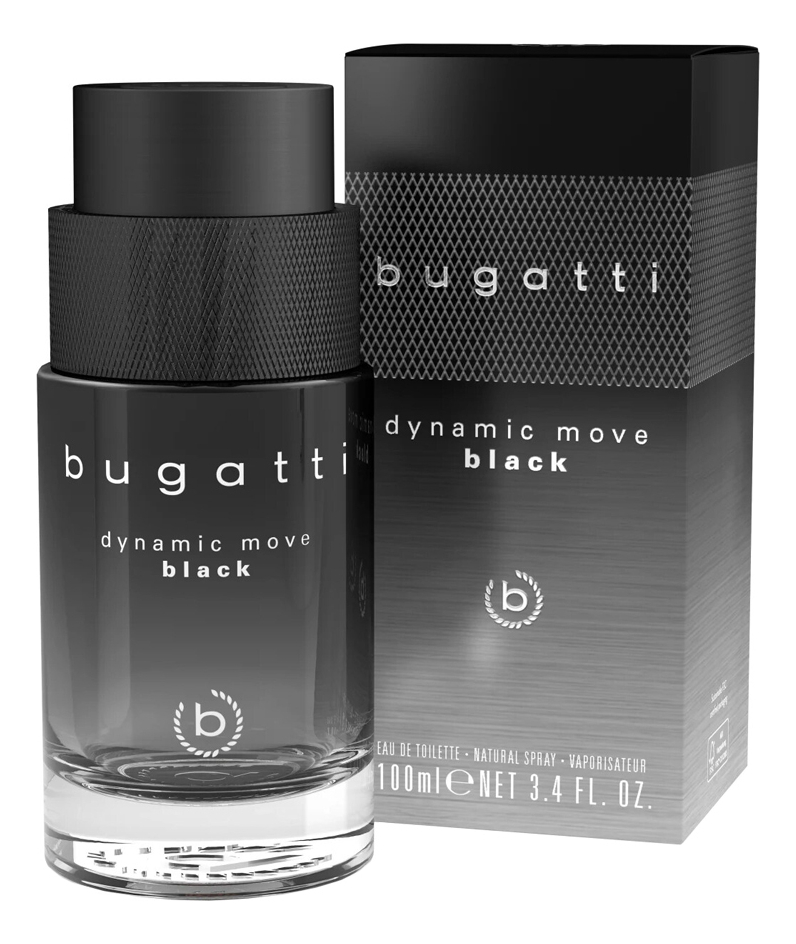 Bugatti Dynamic Move Black туалетная вода 100ml