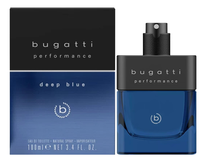 Bugatti Deep Blue туалетная вода 100ml