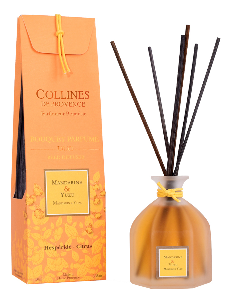 Collines de Provence Аромадиффузор Mandarin &amp; Yuzu мандарин и юдзу Аромадиффузор 200ml