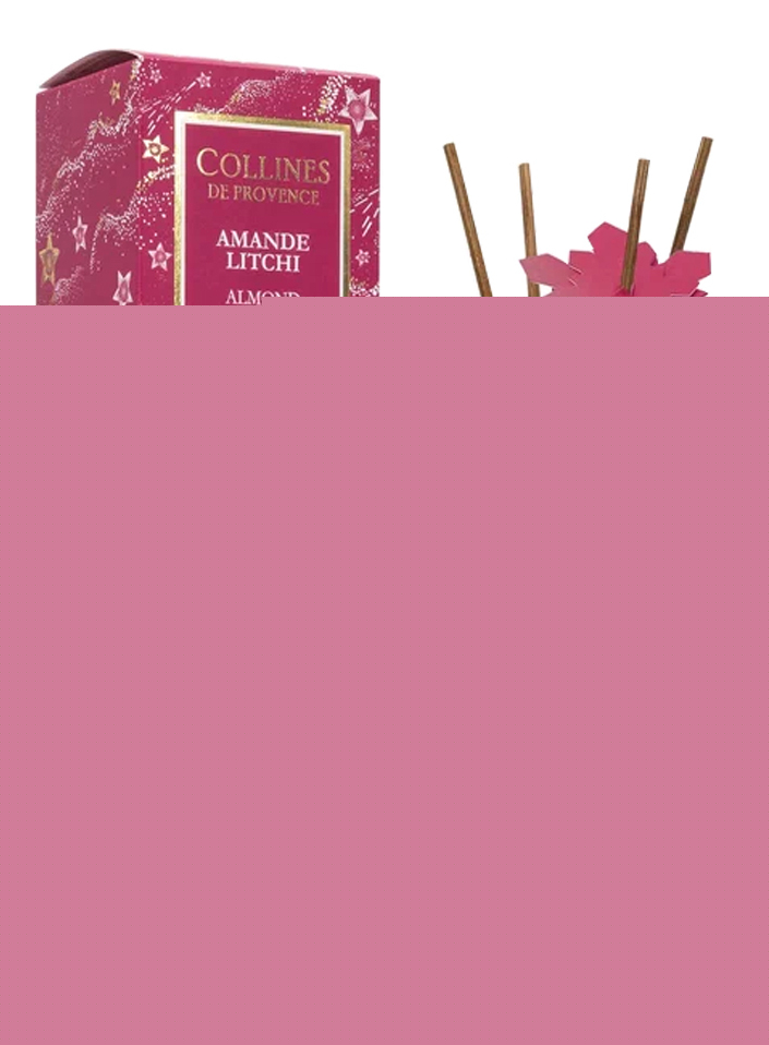 Collines de Provence Аромадиффузор Almond Lychee миндальный личи Аромадиффузор 100ml
