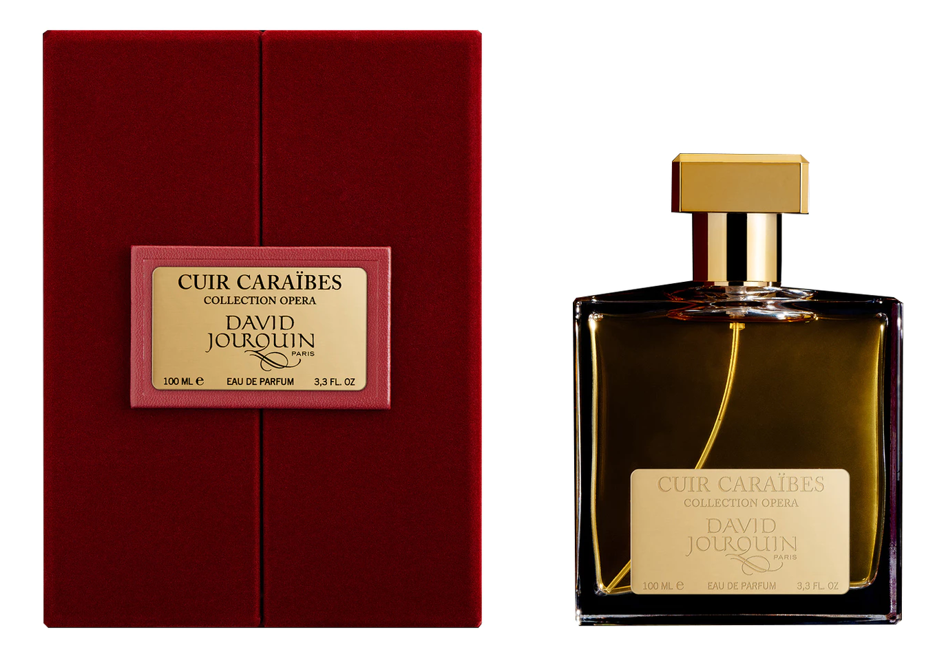David Jourquin Cuir Caraibes парфюмерная вода 100ml новый дизайн