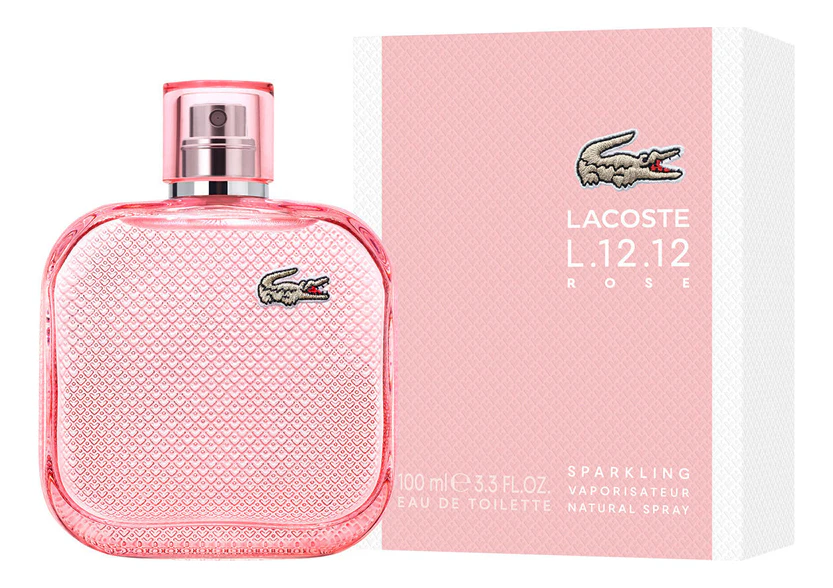 lacoste l 12 12 rose sparkling 100