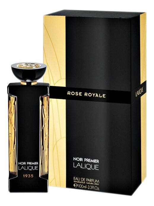 lalique noir premier rose royale 100 1935 от Lalique