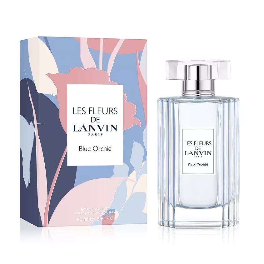 lanvin les fleurs blue orchid 90 w