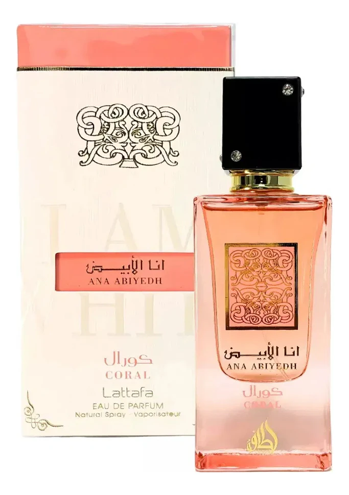 lattafa ana abiyedh coral 60
