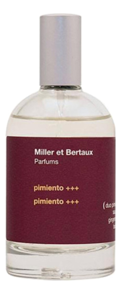 miller et bertaux pimiento+++ edp 100 ml - парфюмерная вода парфюмерная вода 100 мл от Miller et Bertaux