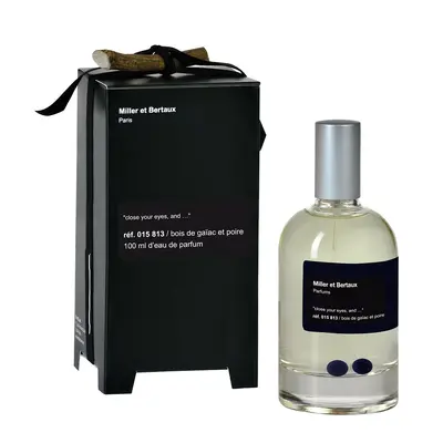 miller et bertaux close your eyes and bois de gaiac et poire