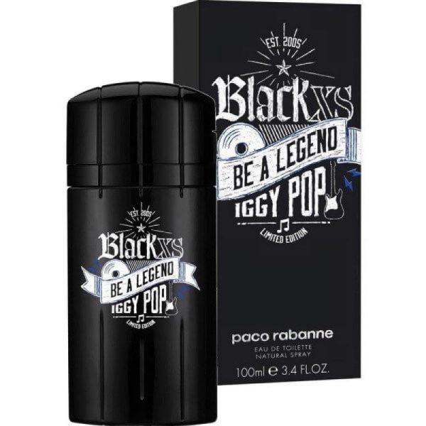 Black XS Be a Legend Iggy Pop туалетная вода 100 мл от Paco Rabanne