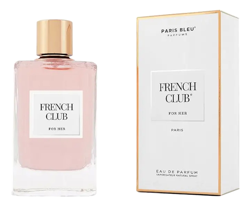 Paris Bleu Parfums French Club For Her парфюмерная вода 90ml