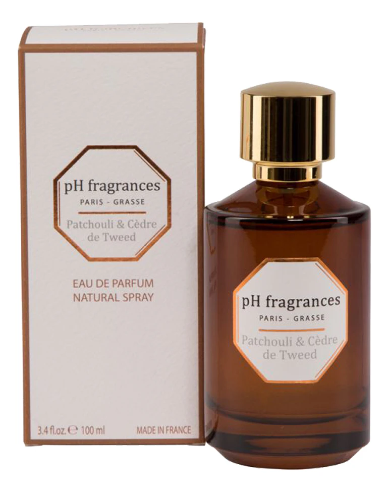 ph fragrances patchouli + cedre de tweed 100