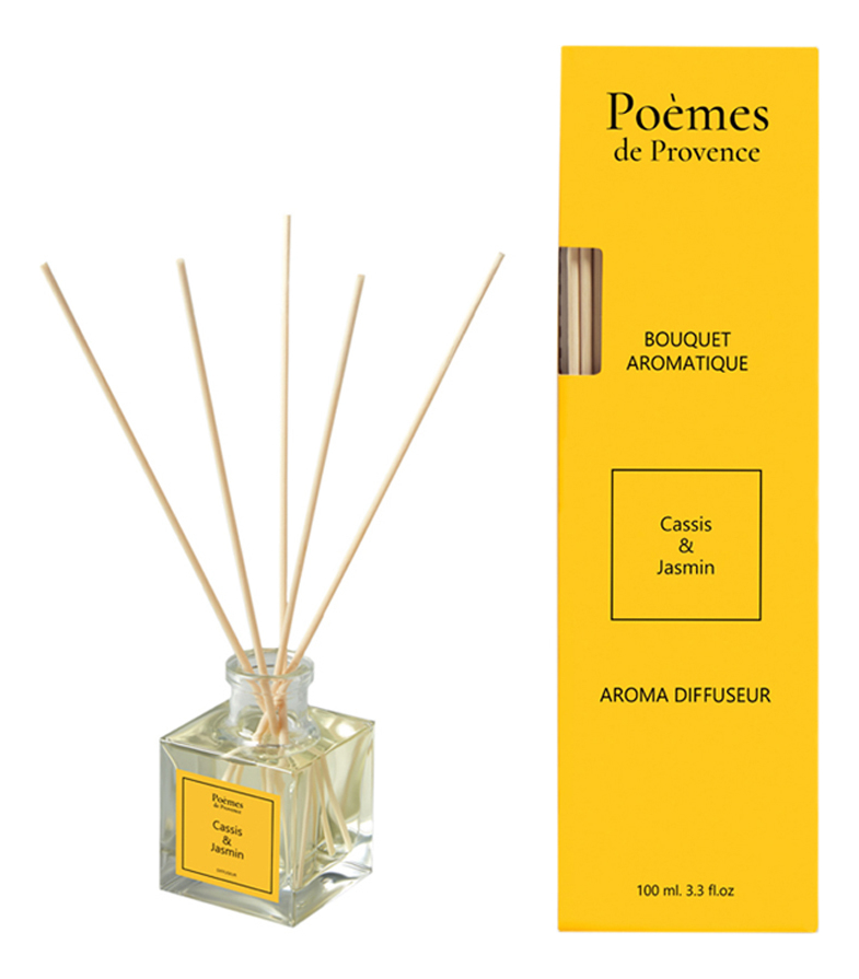 Poemes de Provence Аромадиффузор Cassis &amp; Jasmin Аромадиффузор 100ml