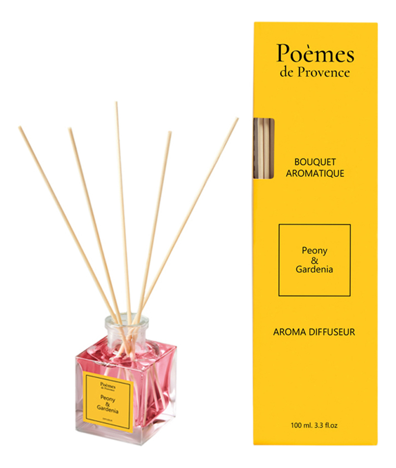 Poemes de Provence Аромадиффузор Peony &amp; Gardenia Аромадиффузор 100ml