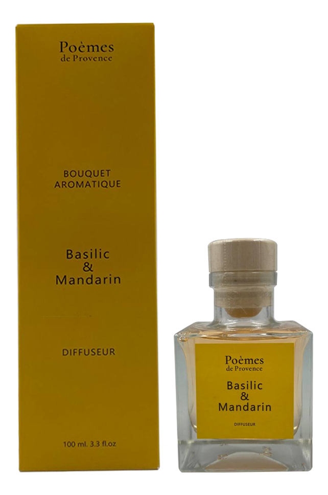 Poemes de Provence Аромадиффузор Basil &amp; Mandarin Аромадиффузор 100ml