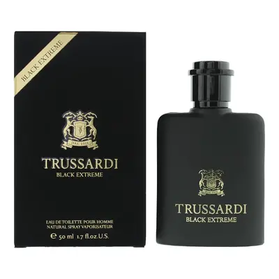 trussardi black extreme men 100