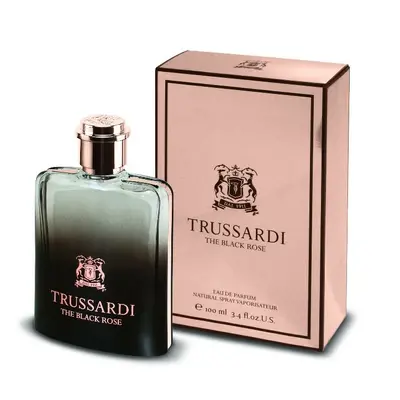 trussardi black rose 100