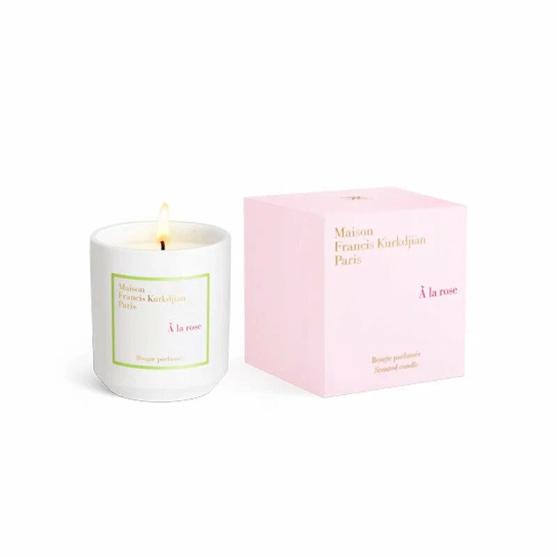 maison francis kurkdjian a la rose candle gr