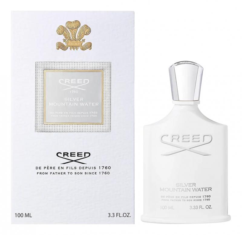 creed silver mountain water 100